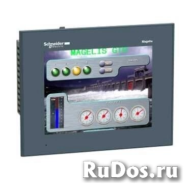 Усовершенствованный сенсорный цветной терминал 7,5quot;640x480TFT, RJ45 RS232/485,SUB-D,1 Ethernet TCP/IP, 96Mб/512кБ, SD Schneider Electric фото