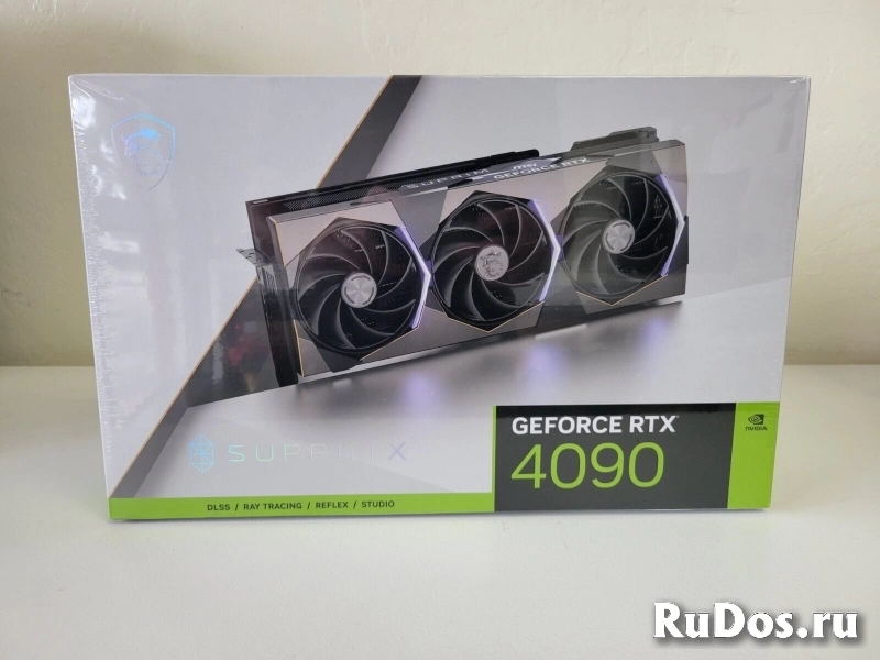 Новая видеокарта MSI GeForce RTX 4090 GPU SUPRIM X 24GB фотка