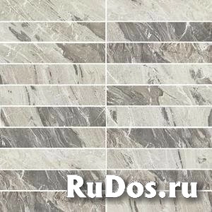 Базовая плитка Rex I MARMI DI REX I MARMI REX MARBLE GRAY MOS.LUC.3X15 (729062) 30x30 Глазурованный керамогранит (30x30 см.) фото