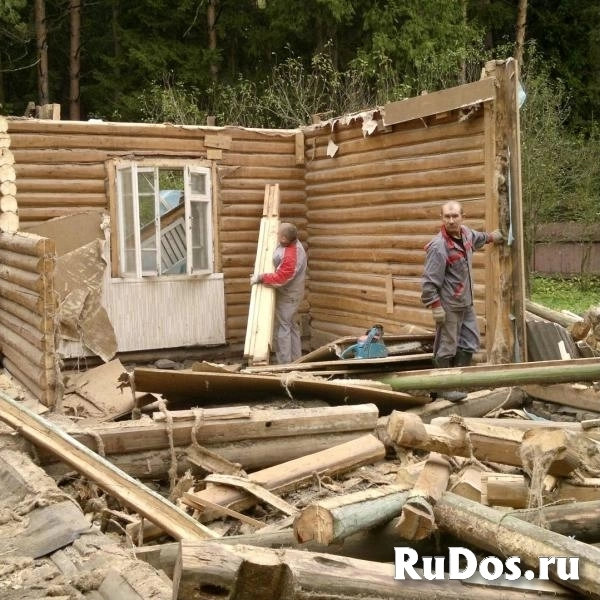 Демонтаж зданий, сооружений. Вывоз мусора с объектов. изображение 11