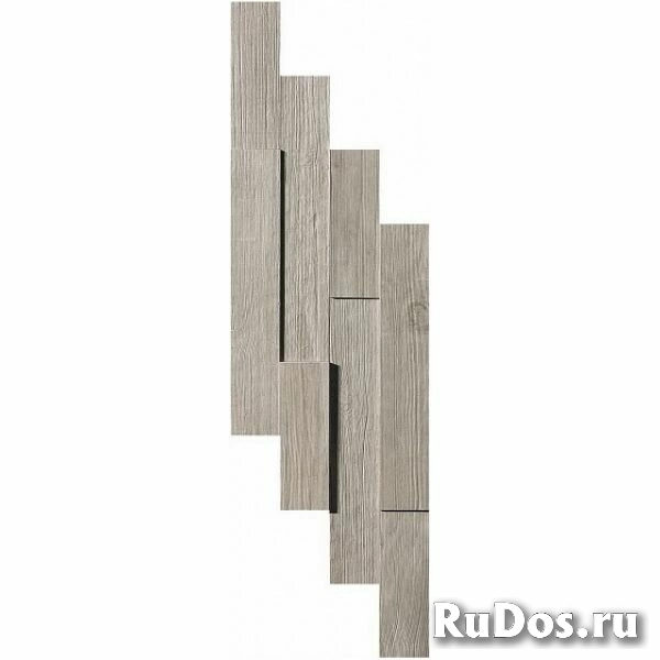 Плитка Atlas Concorde Axi Silver Fir Brick 3D AMWC 20x44 фото