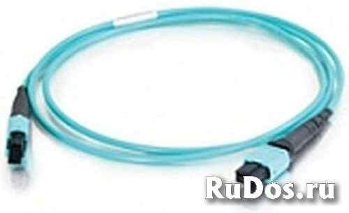 Волоконно-оптический патч-корд Hyperline MPO (F) - MPO (F), 15м (-15M-LSZH-MG) (FHD-MC3-504-MPOF12/PS-MPOF12/PS-B) фото