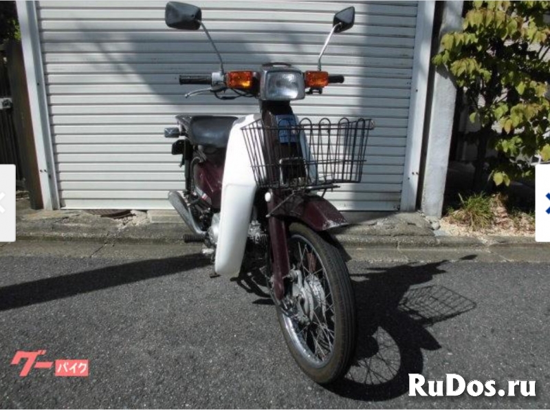 Мотоцикл дорожный Honda Super Cub рама AA01 скутерета корзина изображение 5