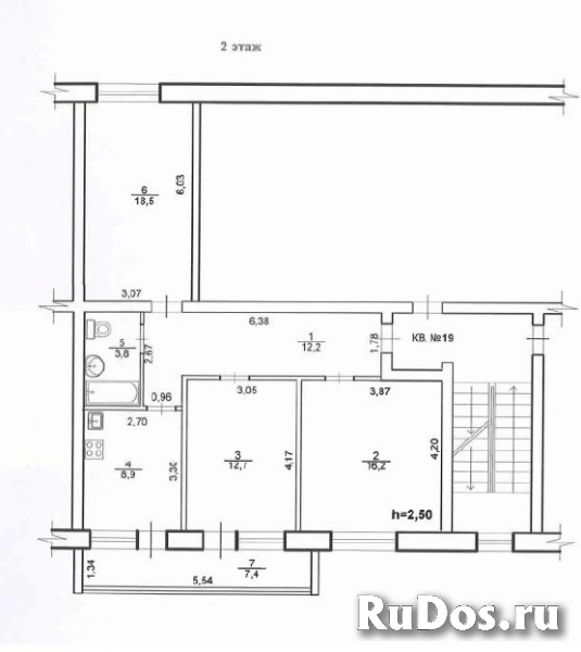 Продам 3 комнатную квартиру 72 м2 изображение 3