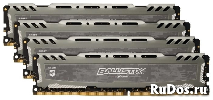 Оперативная память 16 ГБ 4 шт. Crucial Ballistix Sport LT BLS4K16G4D26BFSB фото