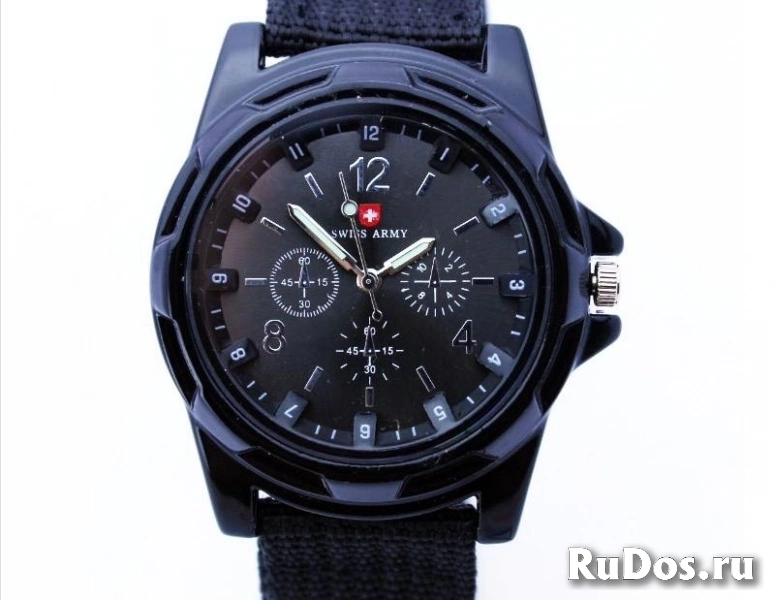 Новые часы Swiss Army Black изображение 3