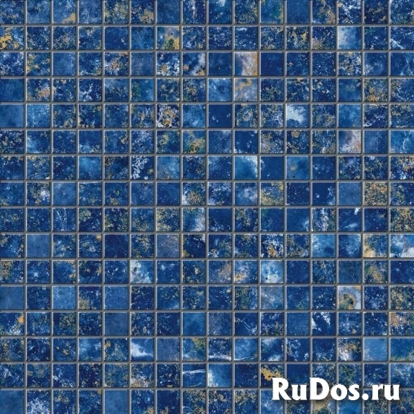 Плитка Atlas Concorde Marvel Dreams Marvel Ultramarine Mosaic Q 9MQD 30,5x30,5 фото