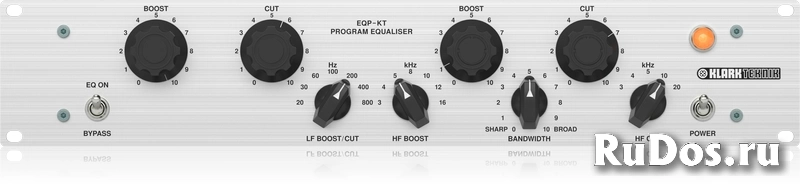 KLARK TEKNIK EQP-KT одноканальный ламповый ретро-эквалайзер, реплика PULTEC EQP-1A, LC-фильтры, НЧ,ВЧ -обрезные, средняя полоса параметрическая фото