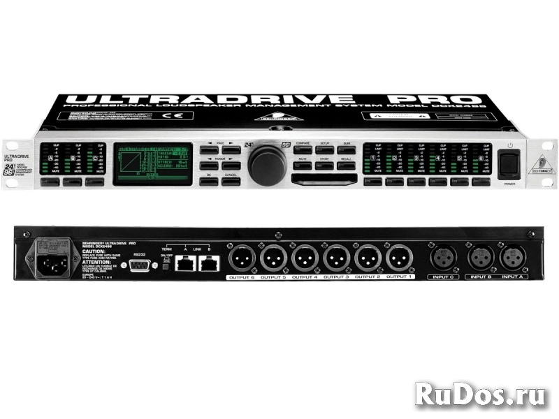 BEHRINGER DCX 2496 ULTRA-DRIVE PRO фото