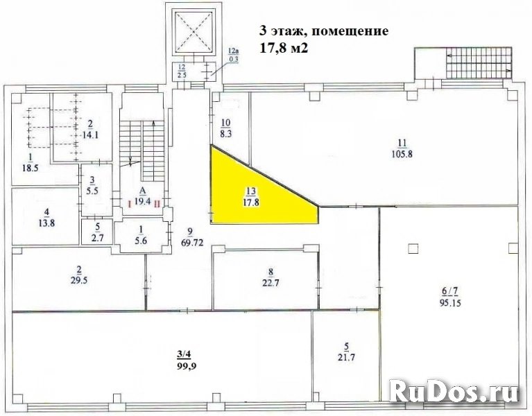 Сдам коммерческую недвижимость 17.8 м2 фотка