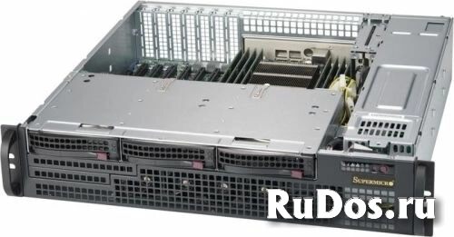 Корпус серверный 2U Supermicro CSE-825MBTQC-R802LPB (3*3.5quot; HS SAS/SATA drive bays, 2*800W) фото