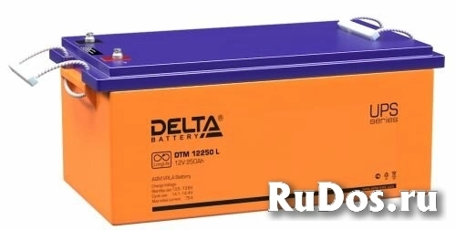 Батарея Delta DTM 12250 L 12В, 250Ач, 520х269х221мм фото