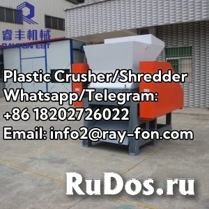 High-Efficienc Plastic Crusher/Shredder Machine New Plastic Recycling Washing Line изображение 8