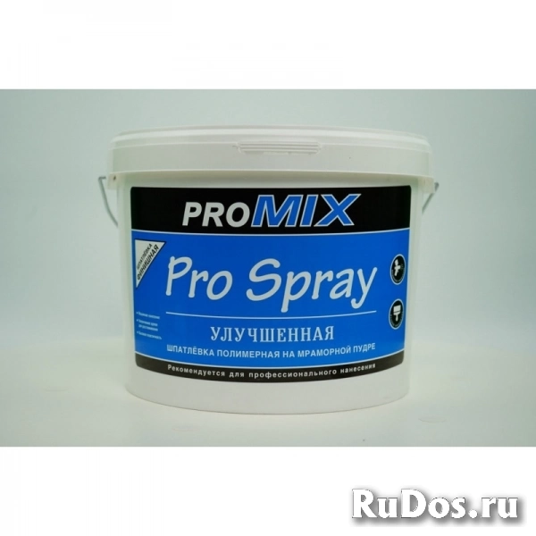 Финишная шпатлевка PROMIX Pro Spray, Промикс фото