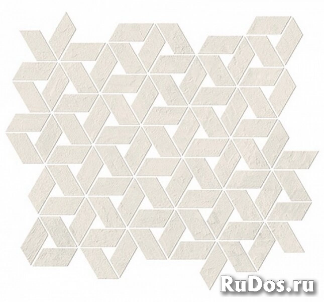 Мозаика Atlas Concorde Raw White Twist Mosaico 36х33 9RTW фото