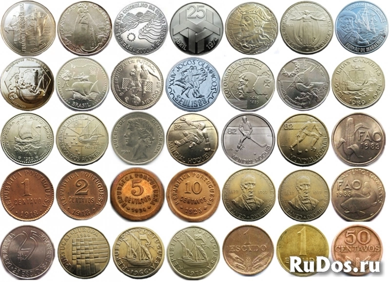 Монеты Португалии фотка