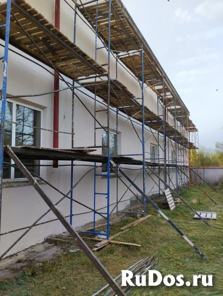 Леса строительные рамные в аренду недорого фото