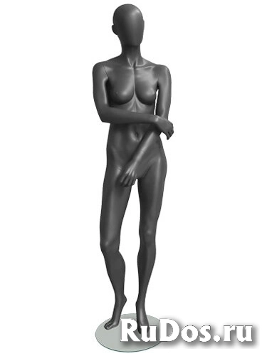 Манекен женский серый матовый GREY 02F-03M фото