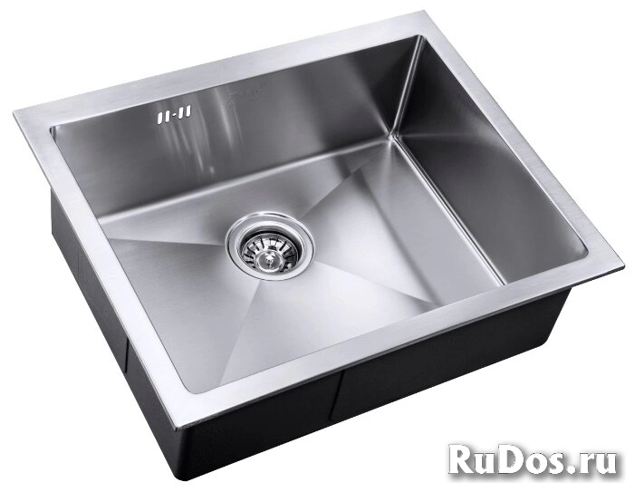 Врезная кухонная мойка ZorG INOX RX-5844 58х44см нержавеющая сталь фото