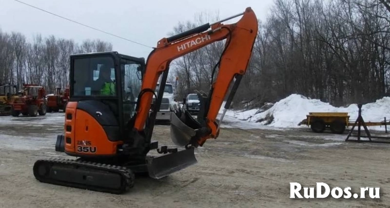 мини экскаватор Hitachi ZX35U-2 изображение 10