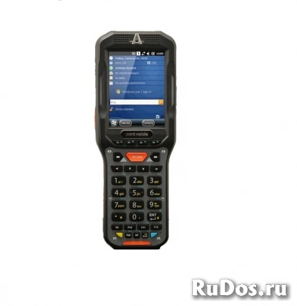 Терминал сбора данных POINT MOBILE PM450(лазерный) WiFI/BT/802.11abgn/Camera/512MB/1Gb/VGA/And 4.2/numeric/std battery фото