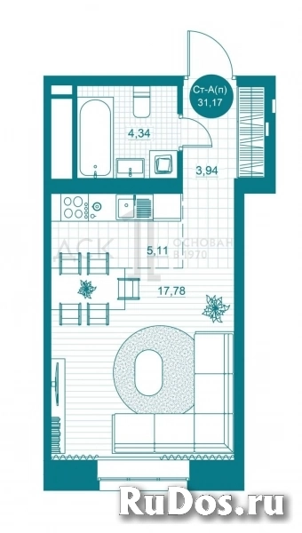 Продам 1 комнатную квартиру 31 м2 фото