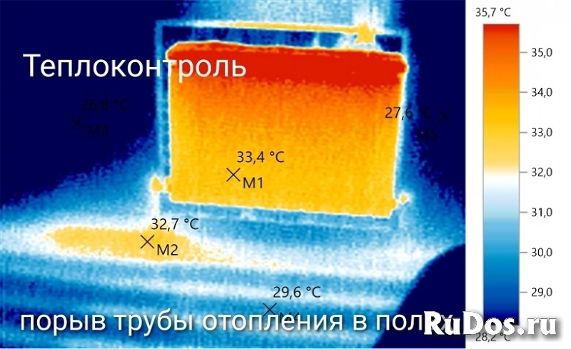 Тепловизионное обследование домов, квартир фото