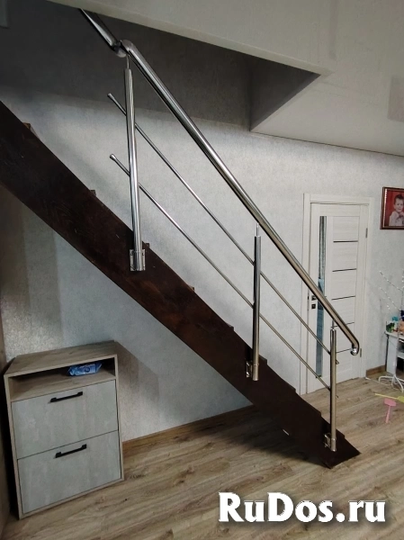 НЕРЖАВЕЮЩИЕ ПЕРИЛА в магазин, частный дом, офис изображение 4