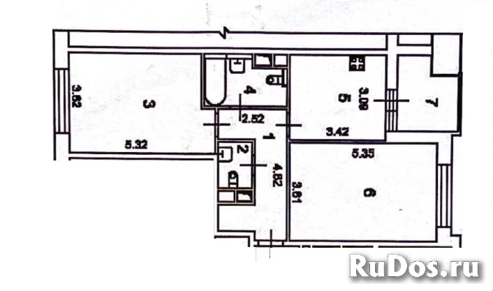 Продам 2 комнатную квартиру 63 м2 изображение 3