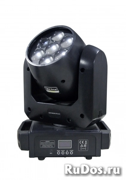 XLine Light LED WASH 0712 Z Световой прибор полного вращения. 7 RGBW светодиодов мощностью 12 Вт фото