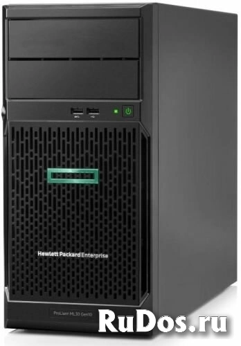 Сервер HPE ProLiant ML30 Gen10 (P16928-421) E-2224 Hot Plug Tower(4U)/Xeon4C 3.4GHz(8MB)/1x16GB2UD_2666/S100i(ZM/RAID 0/1/10/5)/noHDD(4)LFF/noDVD/iLOs фото