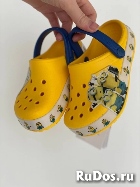 Crocs новые кроксы миньоны С7-С13 фото