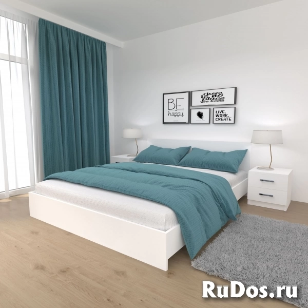 Кровать двуспальная 160х200 с матрасом люкс изображение 5