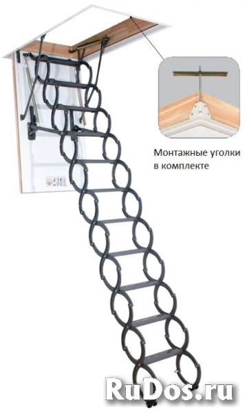 Чердачная лестница Fakro LST Metall Thermo 500*800*2800 (50*80 см) фото