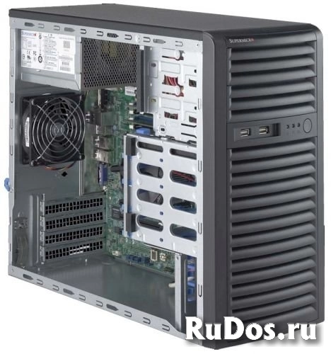 Серверная платформа Supermicro SYS-5039D-I (1x1151, C232, 4x UDDR4 ECC, 4x3.5quot; Fixed, 2GE, 300W Gold) фото