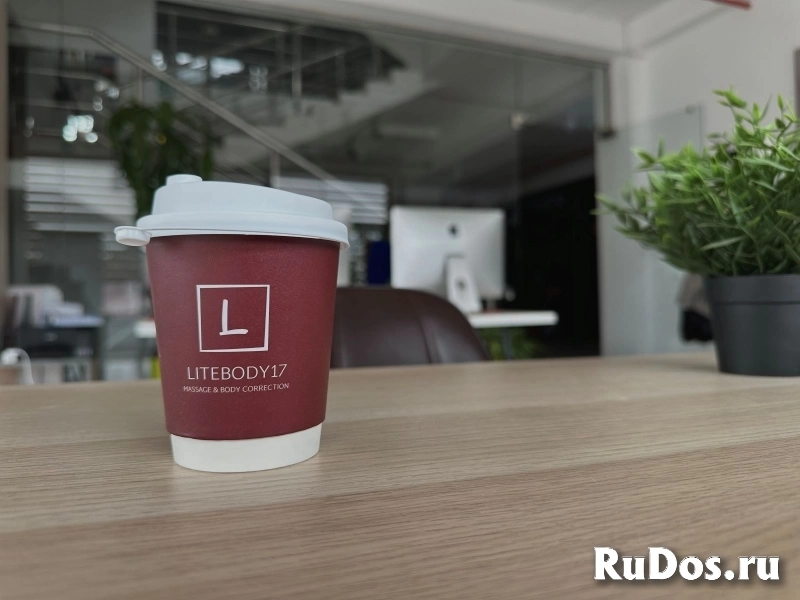 Бумажные стаканы для кофеен от производителя, с вашим дизайном, тираж 1000 фотка