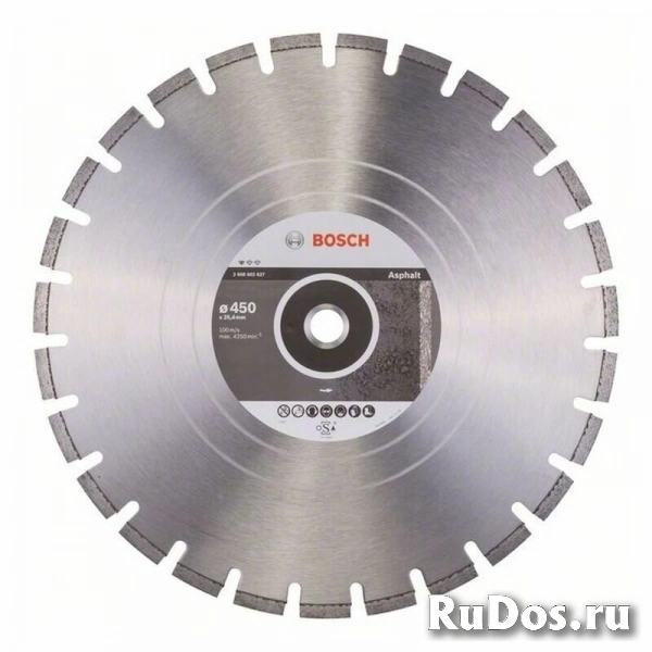 Диск алмазный BOSCH 2608602627 Standard for Asphalt 450x25,4 мм фото