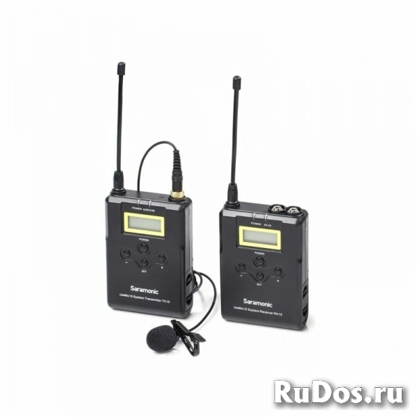 Радиопетличка Saramonic UwMic15 RX15+TX15 с 1 передатчиком и 1 приемником фото