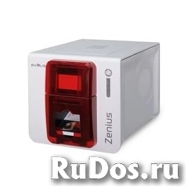 Evolis Zenius ZN1U0000xS (ZN1U0000RS) принтер пластиковых карт (карт-принтер), USB фото