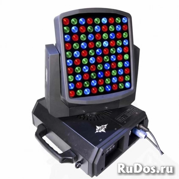 Ross Binary Wash RGB 90x3w Вращающаяся голова светодиодная RGB 90x3Вт, 13 DMX-каналов, 4 режима рабо фото