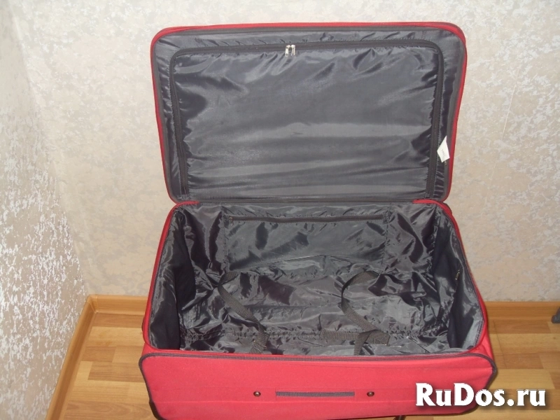 Чемодан дорожный тканевый на колёсах  "L.Lambertazzi" изображение 5