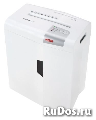 Уничтожитель документов HSM Shredstar X10-4.5x30 WHITE фото