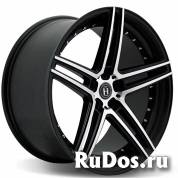 Диски R18 5x114,3 8J ET40 D72,6 Harp Y-22 Satin Black / Machined Face фото