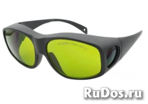Защитные очки для лазера (зеленые, 1064нм, OD4+) фото