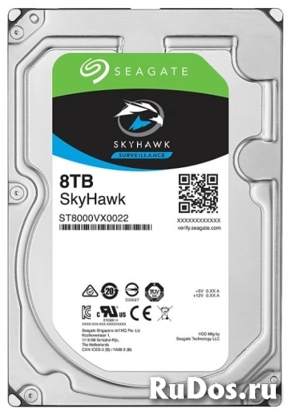 Жесткий диск Seagate SkyHawk 8 TB ST8000VX0022 фото