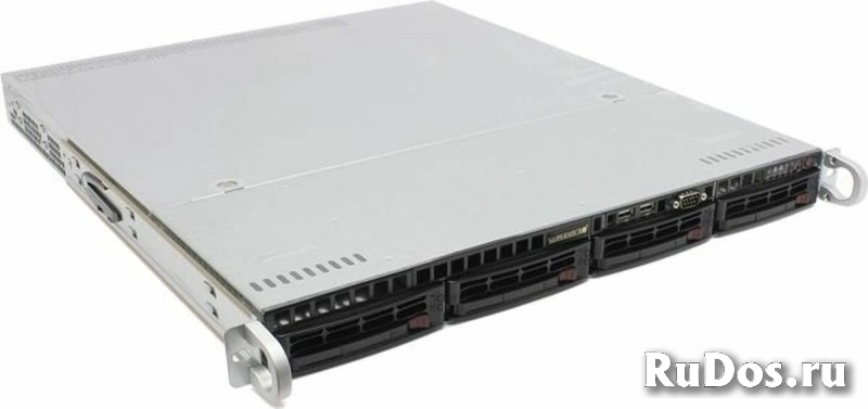 Корпус SuperMicro CSE-815TQC-R706WB, черный фото