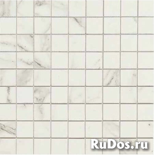 Мозаика Allmarble Statuario Mosaico 30х30 фото