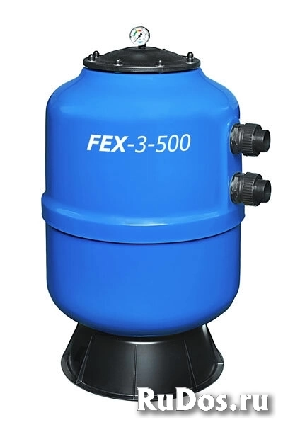 Фильтровальная емкость FEX-3, 600 ММ, синий цвет, без клапана 1 1/2 (BEHNCKE) фото