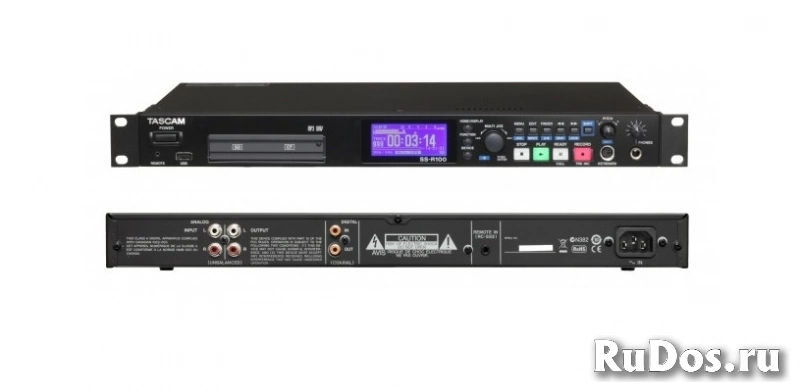Tascam SS-R100 2-канальный Wav/MP3 рекордер- плеер SD/ CF/USB фото