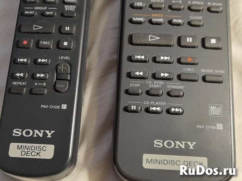 ⁣Пульты SONY  для  минидисковых  дек изображение 4